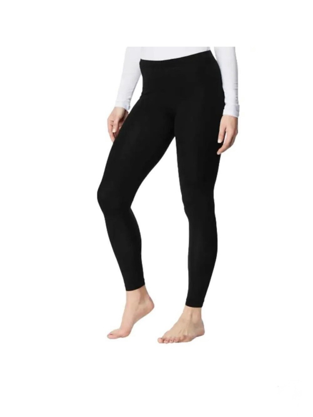 NEW IN BOX-32 Degrees Heat Women BaseLayer Thermal Pants One Piece Black LG & XL